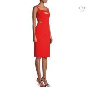 🔥 Aidan by Aidan Mattox | Cutout Sheath Dress